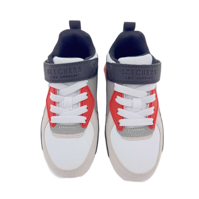 Skechers UNO LITE - REVIVAL-EDGE Jongens Sneakers - Wit