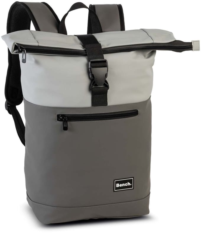 Bench. rugzak met laptopvak Hydro Backpack Cement / Platinum donkergrijs