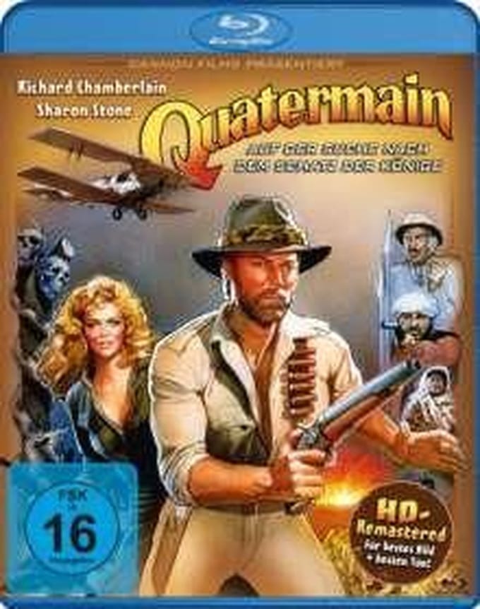 PLAION Quatermain - Auf der Suche nach dem Schatz der Könige (Blu-ray) Duits, Engels
