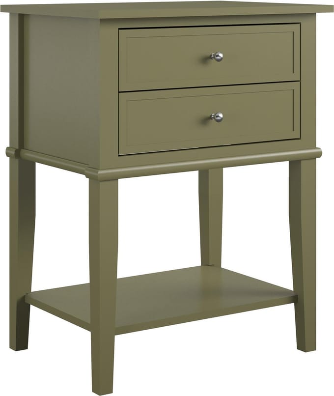 Franklin-Eindtafel - 2-laden - Olijfgroen