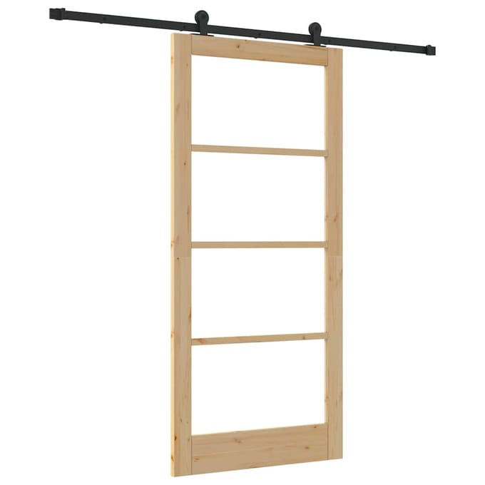 vidaXL - Schuifdeur - ORKDAL - Naturel - 93 - x - 202 - cm