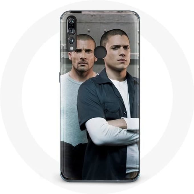 Case voor Huawei p30 lite Prison Break Michael Scofield en Lincoln Burrows