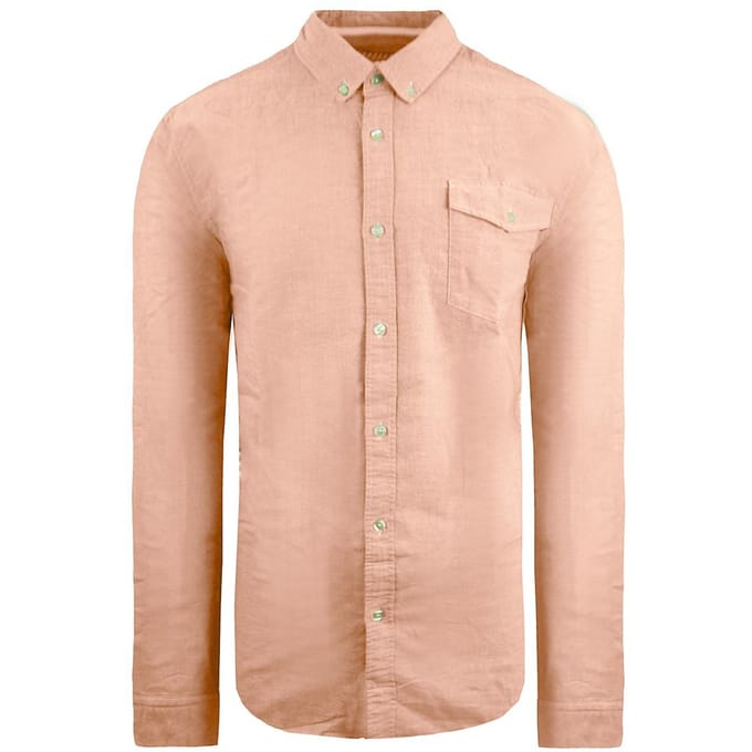 Scotch & Soda Oxford Heren Perzik Overhemd