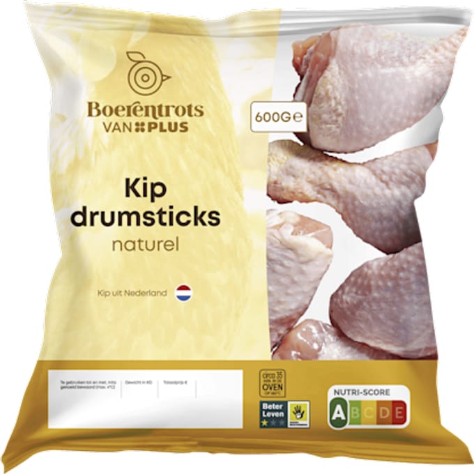 Kipdrumsticks naturel