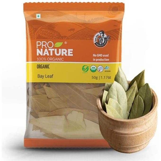 Feuille de laurier biologique Pro Nature, 50 g yellow