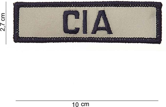 Embleem stof CIA