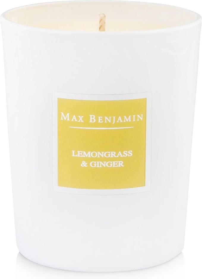 Max Benjamin - Geurkaars Classic - 190 g - Lemongrass & Ginger