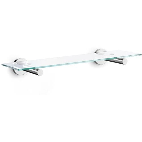 Zack Scala planchet 50x12x6cm helder glas RVS