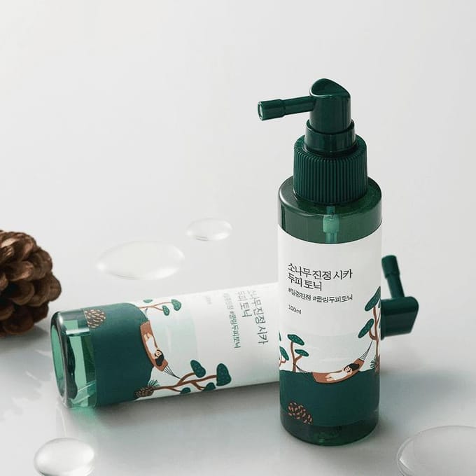 [ROUND LAB] Pijnboom kalmerende cica hoofdhuid tonic 100ml blue