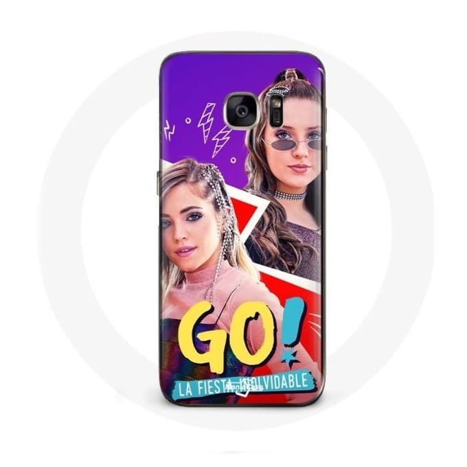 Case voor Samsung S6 edge Volg je dromen Mía Cáceres en Lupe Achával