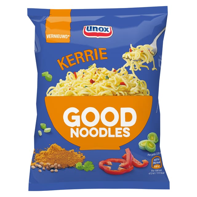 Gute Nudeln Unox Curry