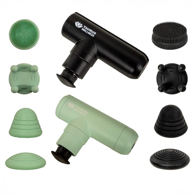 Taurus Wellness Mini Massageapparaat Mintgroen