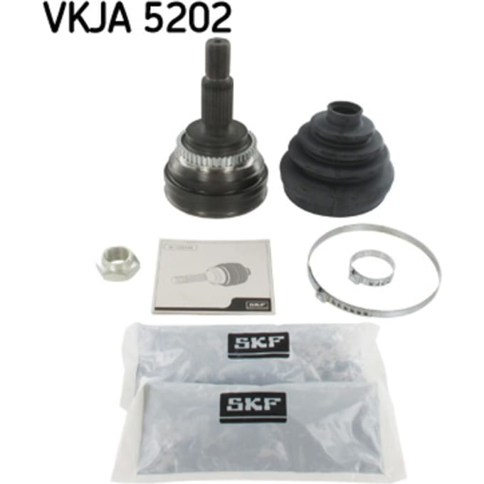 Homokineet reparatie set, aandrijfas SKF VKJA 5202