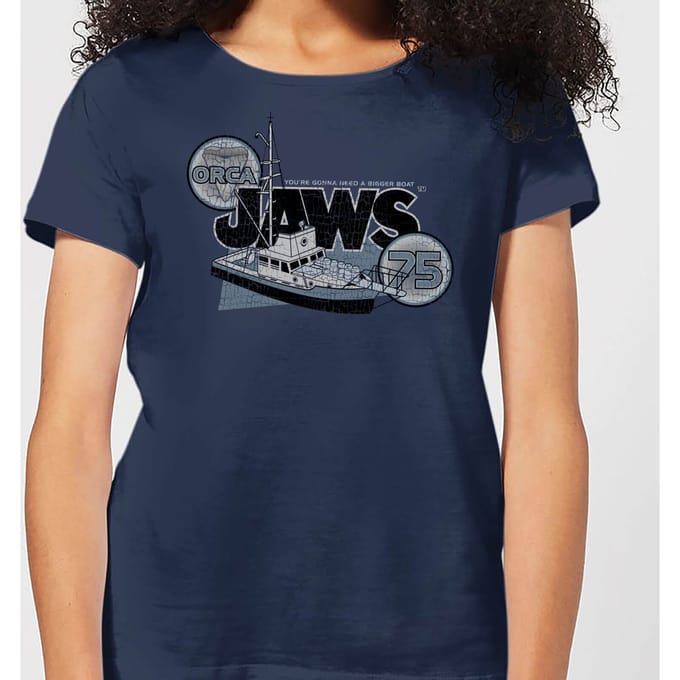 Jaws Orca 75 Dames T-shirt - Navy - XL