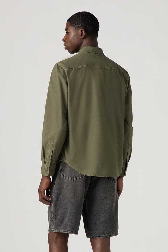 Levi's Authentic Button Down Cycle Olive Garmen Taglia: S | Camicie Casual Outlet | Uomo | Verde
