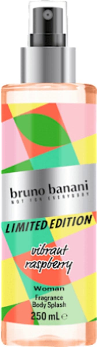 Bruno Banani Bodyspray Vibrant Raspberry | 1x250ml - Framboos - Bodymist | Limited Edition 2023