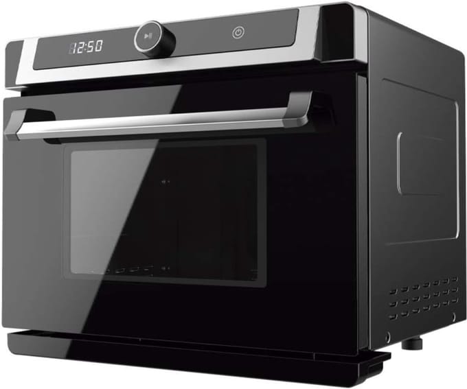 MMP® Stoomoven - Zwart - 60cm x 56cm x 52cm