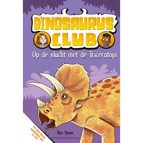Op De Vlucht Met De Triceratops - Dinosaurus Club - Rex Stone