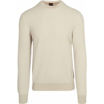 BOSS Pullover Amercury Ecru - Maat XXL - Heren - Pullovers