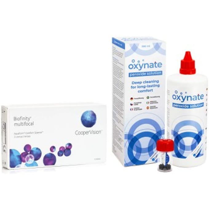 +1.50 - Biofinity® multifocal - +2.00 - D - 3 pack - Maandlenzen - BC 8.60 - Multifocale contactlenzen