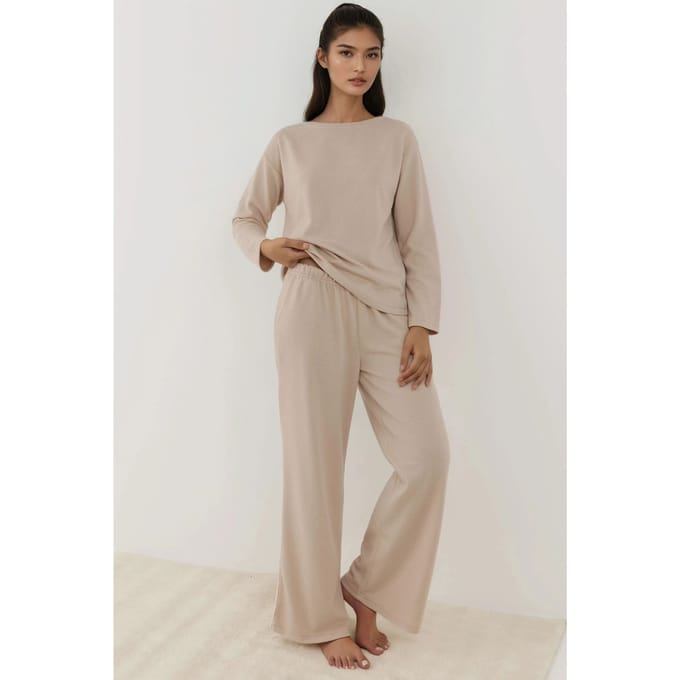 Zachte Touch Textured Relax Fit Pyjama Set