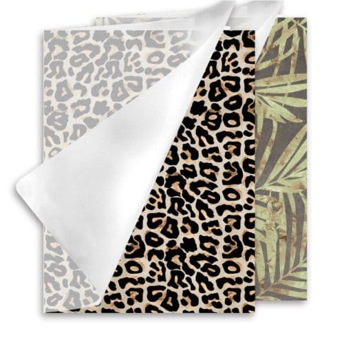 Wild nature schrift a4 pp ruit 10 mm., assorti