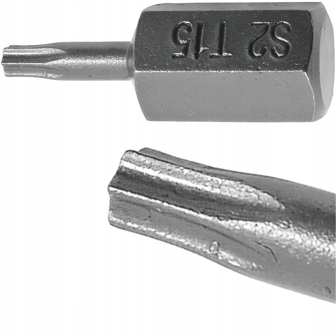 Torx Bit TX15 30mm Hex 10mm Staal S2 - Kwaliteit & Duurzaamheid