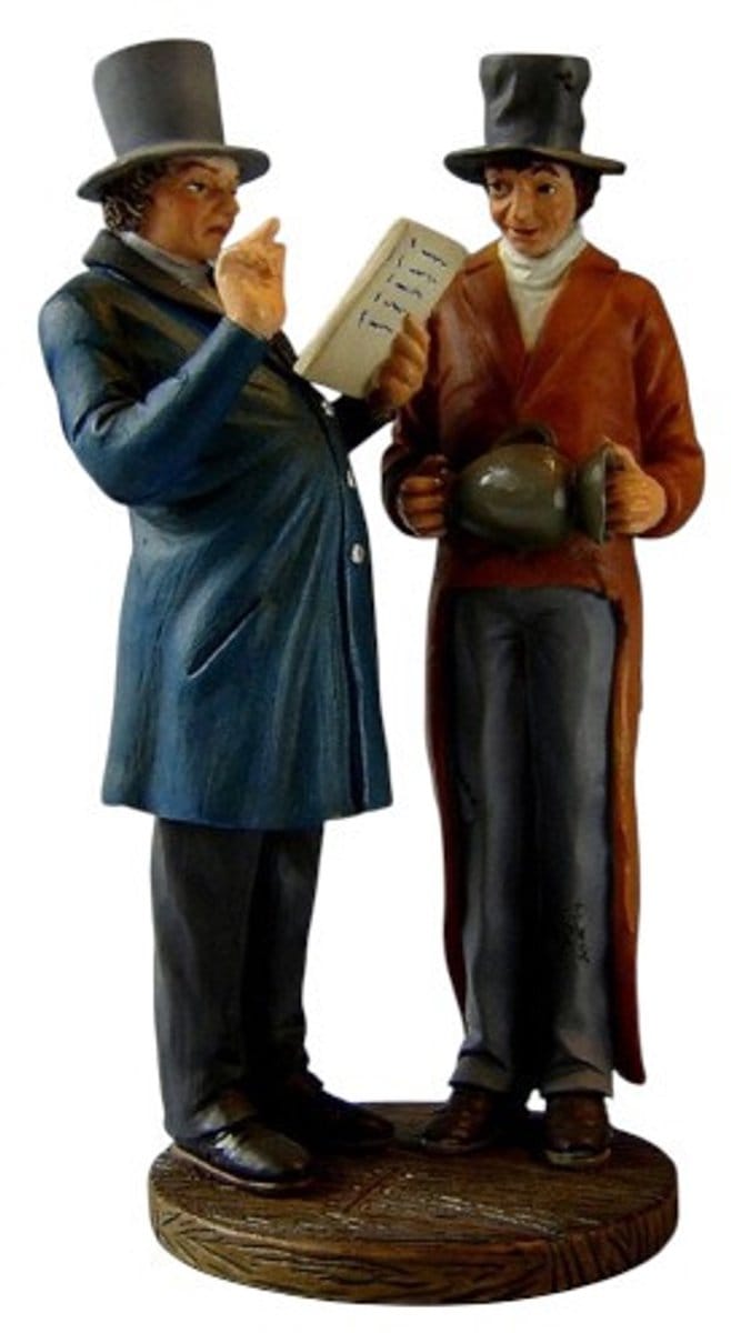 Deurwaarder - Klassieke beelden - collectie Honoré Daumier - 17 cm