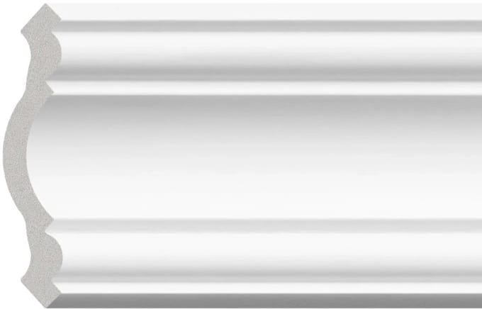 DutchLine - Ornament MDF - Wit - 106x21x2250mm per 3