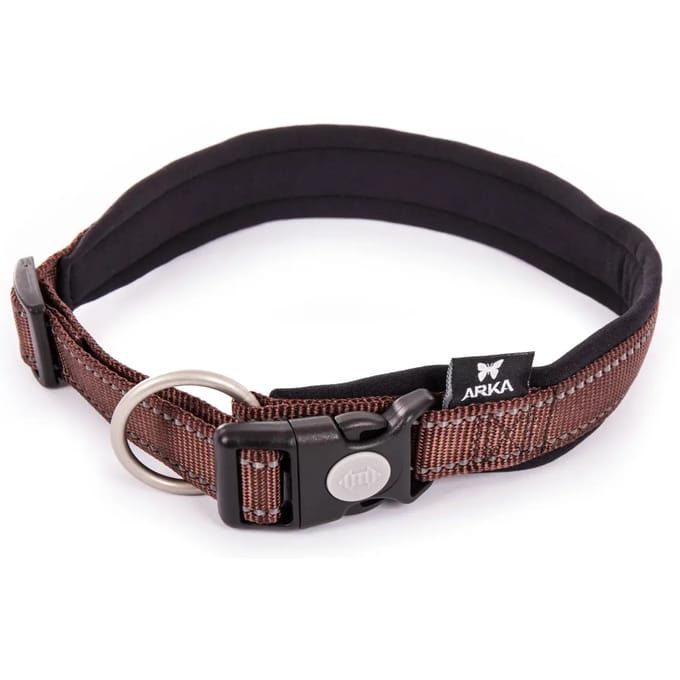 Verstelbare nylon hondhalsband Arka Haok M