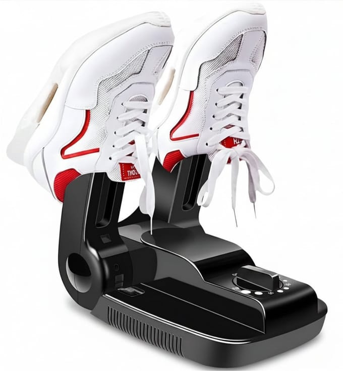 RUX® Schoenendroger - Shoefresh - Schoenverfrisser - Zwart - 20cm x 4cm x 6cm