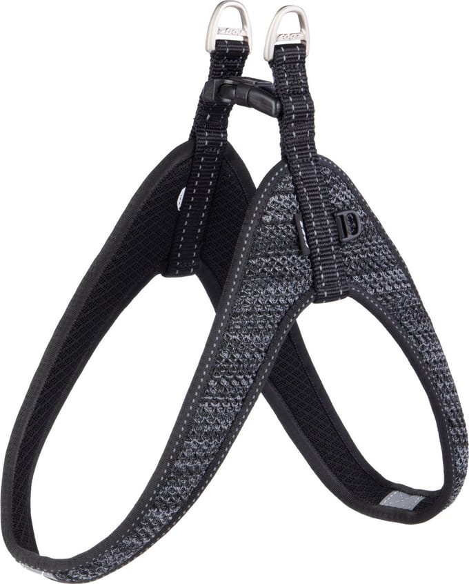 Rogz Utility Fast Fit Tuig Zwart - Hondenharnas - 63 cm