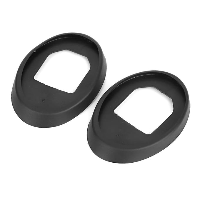 2 stuks Dakantennevoet Afdichting Rubber Antennepakking Autoaccessoires Geschikt voor Bora black