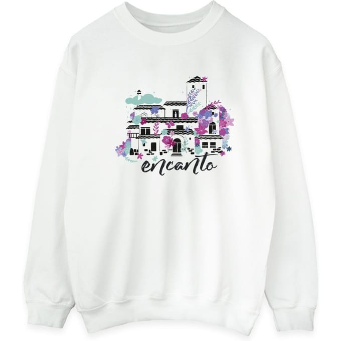 Disney Heren Encanto Casita Sweatshirt (Wit)
