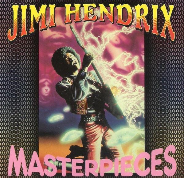 CD JIMI HENDRIX - Masterpieces PULS008 Pulsar 1990 Europa Rock Gebruikt beige