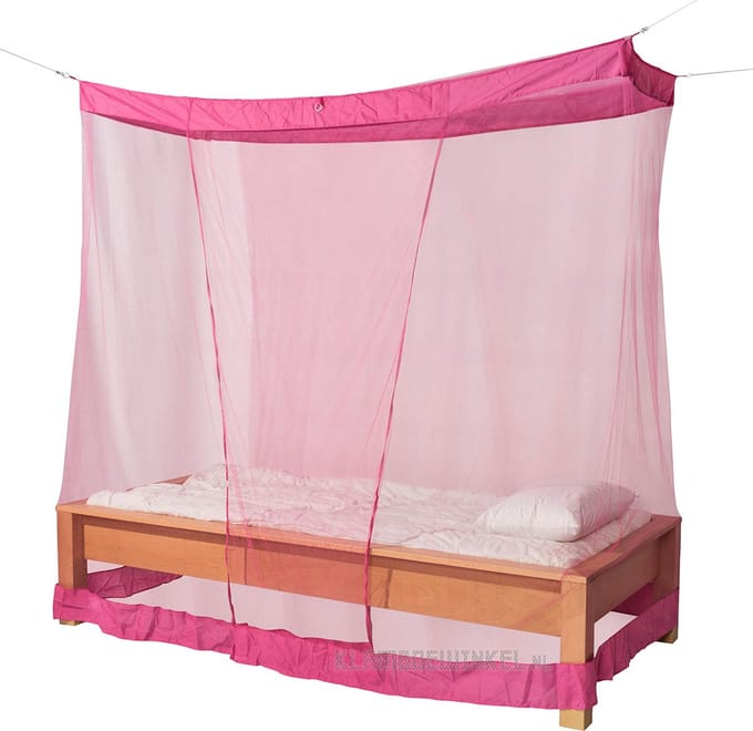 Deconet klamboe - Solo- L200 x B100cm FUCHSIA- 1pers