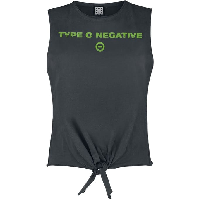 Type O Negative Top - Amplified Collection - Sun - L tot XL - voor Vrouwen - charcoal