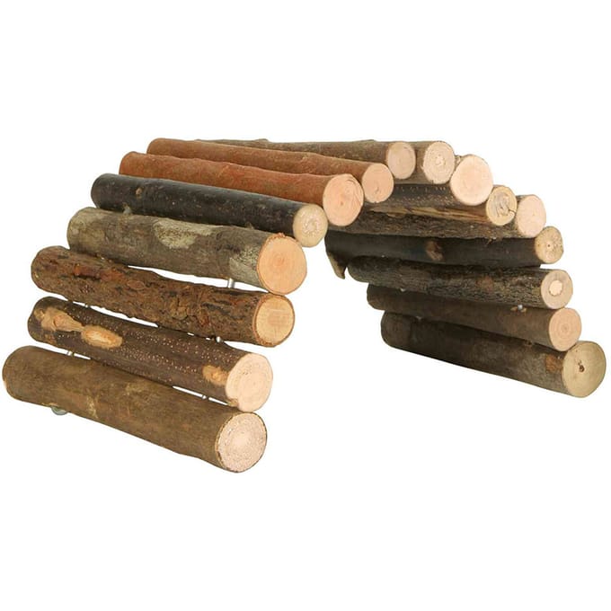 Trixie Bridge flexible hamsters bark Hout 22 × 10 cm