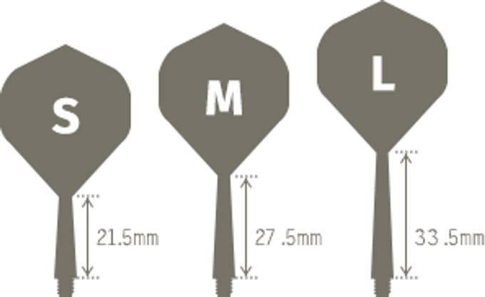 Condor Zero Stress Flight System - Small Black - Dart Flights