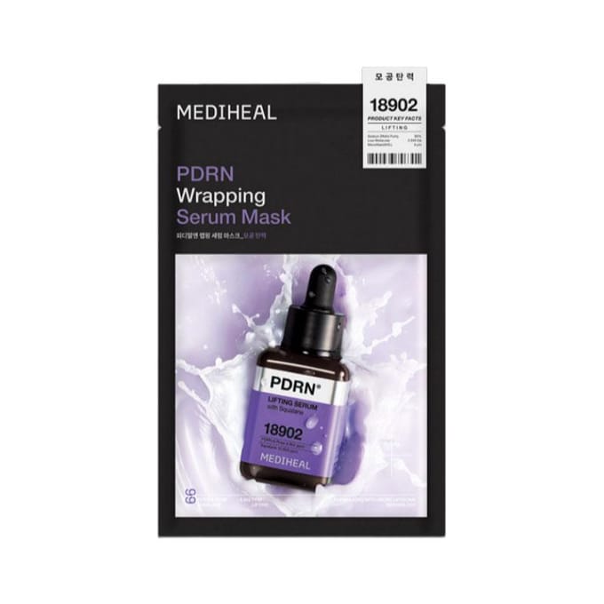 MEDIHEAL Wrapping Serum Masker 10 Stuks (6 soorten) PDRN black