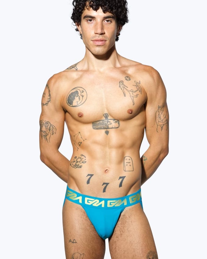 Garçon Jockstrap Mykonos - MAAT S - Heren Ondergoed - Jockstrap voor Man - Mannen Jock