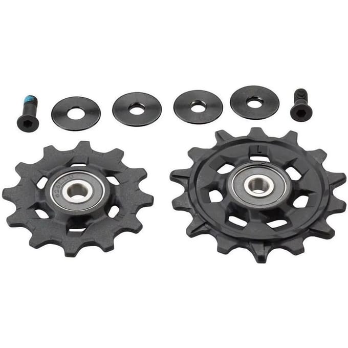 SRAM GX Eagle Apex derailleurwielen zwart