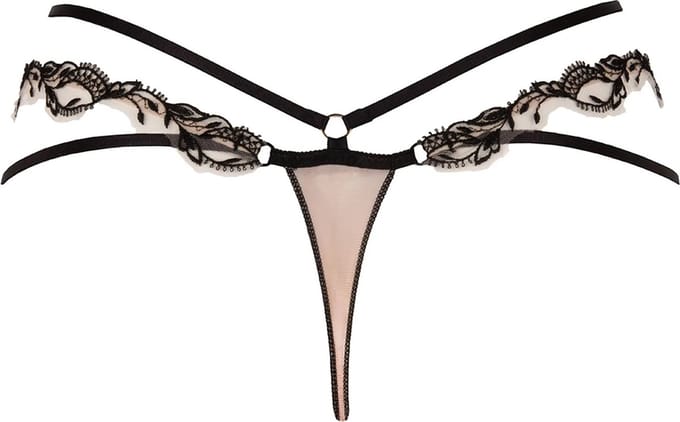 Lise Charmel - Mini String - Follement Sexy - nude/zwart - ACH0945 - M