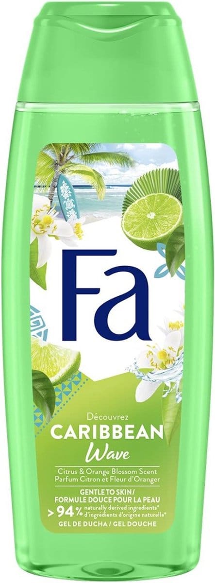 Fa - Douchegel - Caribbean Lemon - 250ml