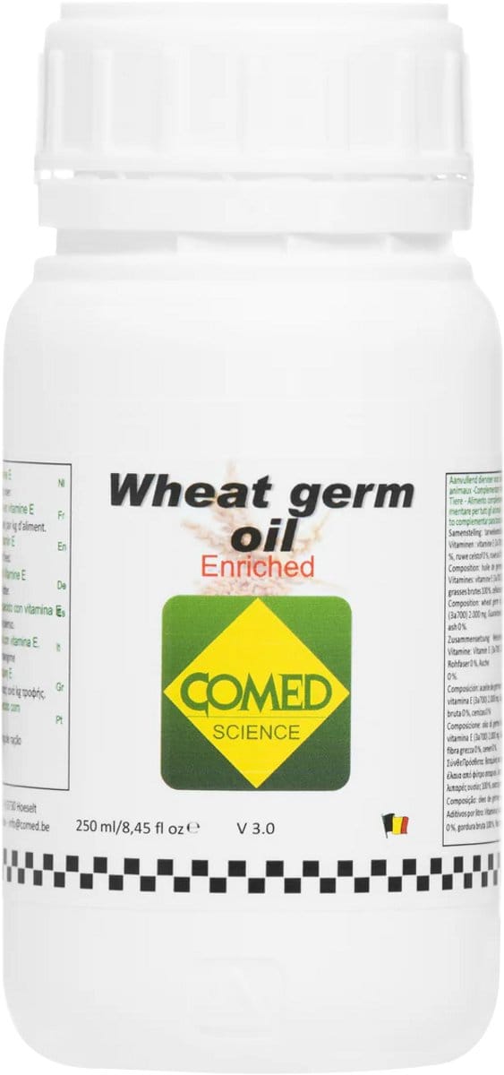 Comed Tarwekiemolie + Vit E 250ml - voor vogels en postduiven