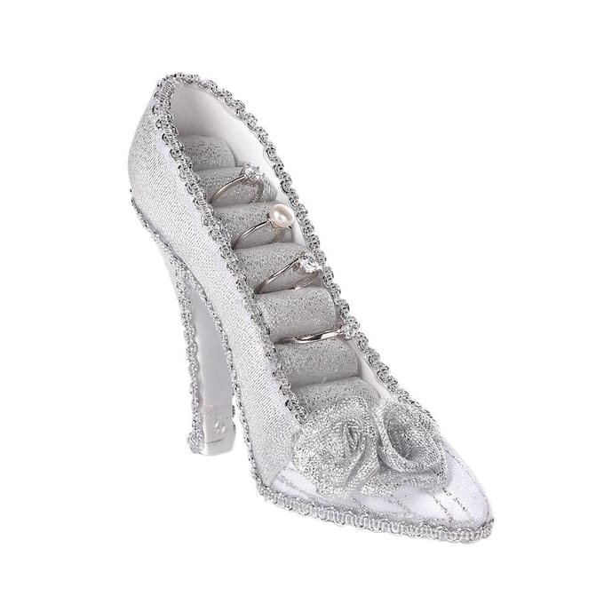 Mannequin Jurk Hoge hakken Oorbel Ketting Ring Sieraden Display Rek Houder(Hoge hak) white