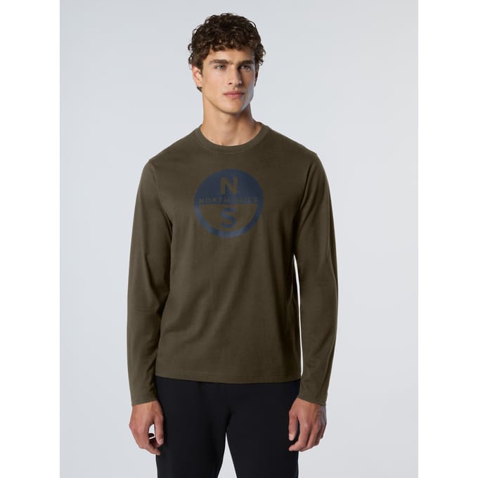North Sails T-shirt Lange mouwen met maxi-print