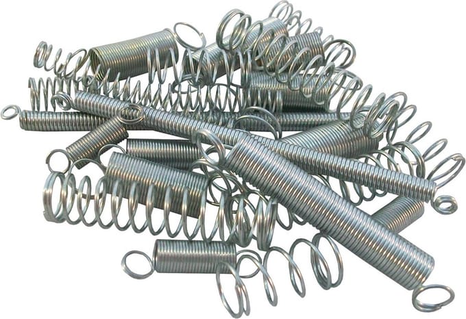 Connex assortimentsdoos compressie -en trekveren - diverse maten (200-delig)