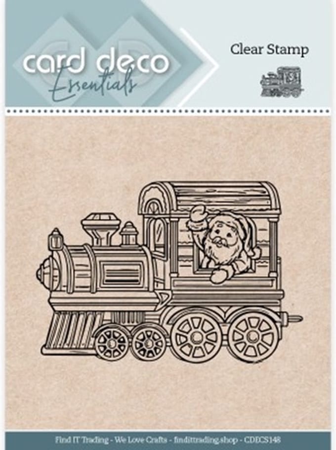 Card Deco Essential - Clear Stamp - Train