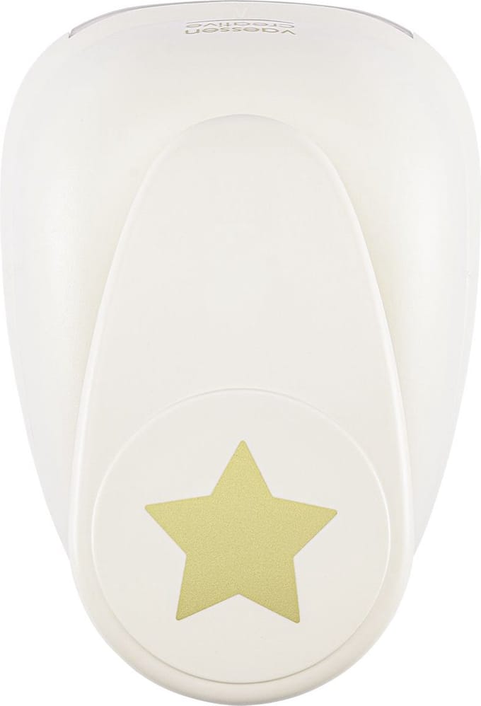 Vaessen Creative Pons - Figuurpons - Ster - 6,7 x 7,2 cm